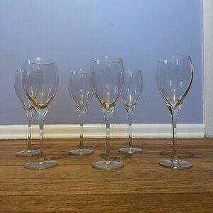 Set of 6 Tulip Wine Glasses